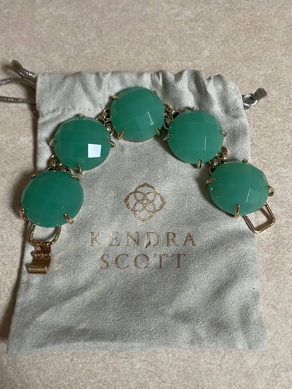 Kendra Scott Chalcedony Cassie Bracelet